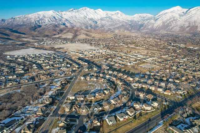 6228 W Apollo Way, Highland, UT 84003 - bird's eye view featuring a mountain view
