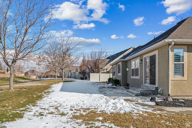 6228 W Apollo Way, Highland, UT 84003 - view of yard layered in snow