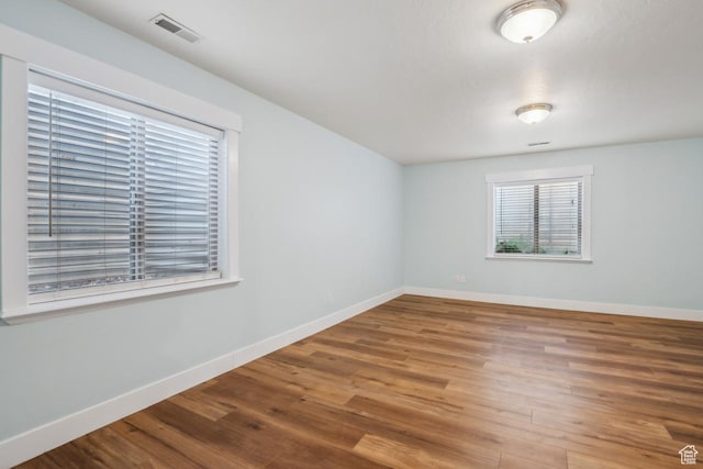 6228 W Apollo Way, Highland, UT 84003 - spare room with hardwood / wood-style flooring