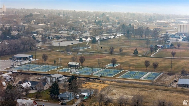 aerial view