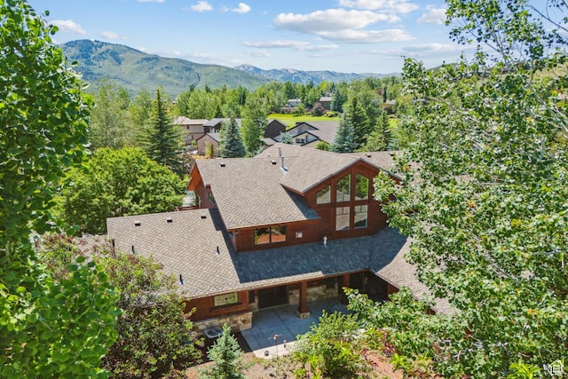 1 Spyglass Ct, Park City, UT 84060 - birds eye view of property featuring a mountain view