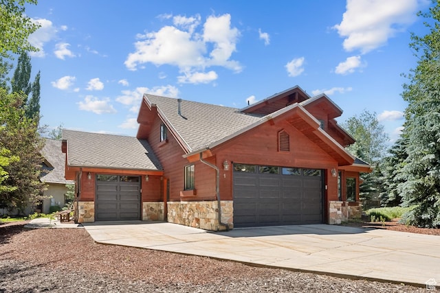 1 Spyglass Ct, Park City, UT 84060 - view of front of home featuring a garage