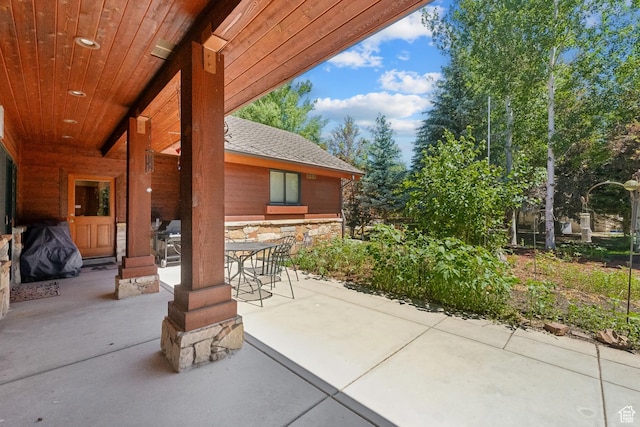 1 Spyglass Ct, Park City, UT 84060 - view of patio