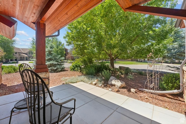 1 Spyglass Ct, Park City, UT 84060 - view of patio