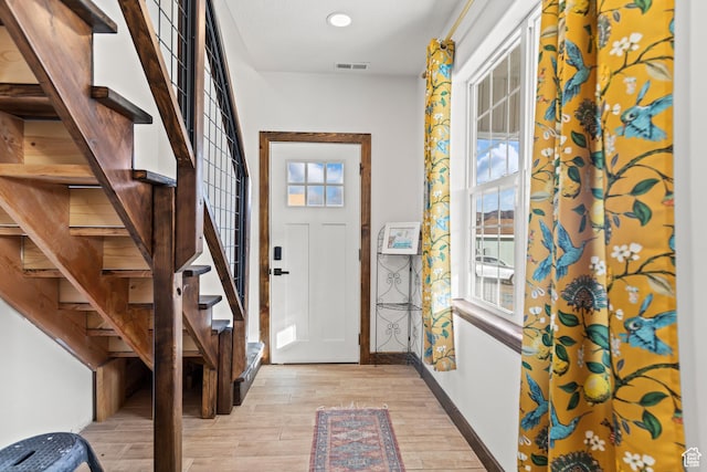 87 N 100 W, Marysvale, UT 84750 - foyer featuring a wealth of natural light and light hardwood / wood-style flooring