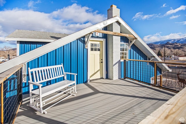 87 N 100 W, Marysvale, UT 84750 - deck with a mountain view
