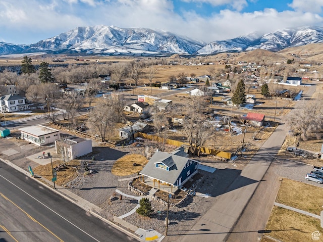 87 N 100 W, Marysvale, UT 84750 - aerial view featuring a mountain view