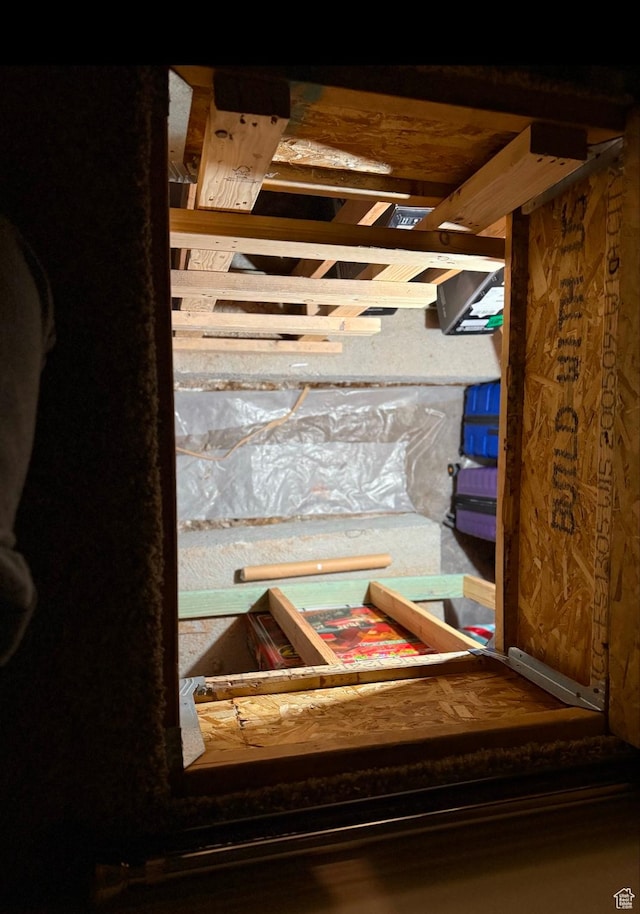 view of room details