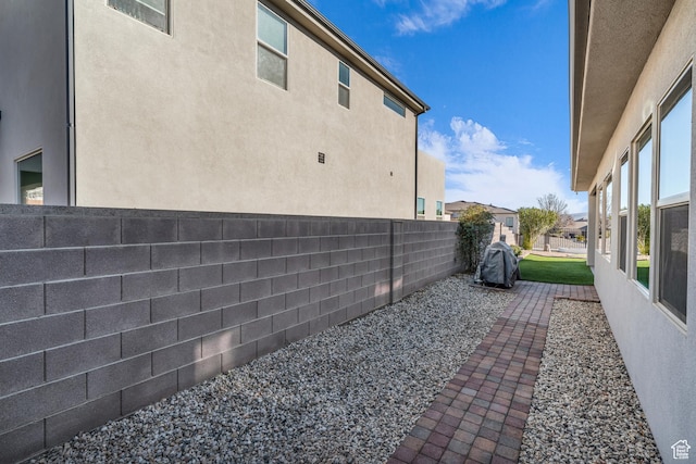 view of side of home