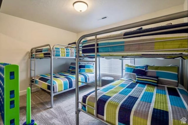 bedroom with carpet flooring