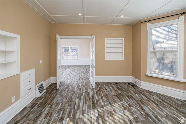 119 N 200 E, Smithfield, UT 84335 - spare room featuring dark wood-style flooring, baseboards, and recessed lighting