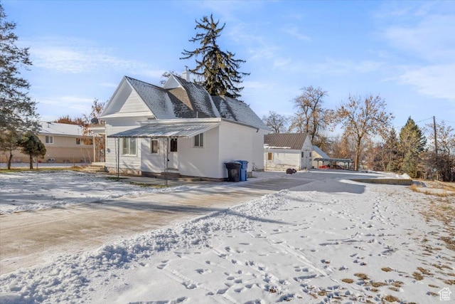 119 N 200 E, Smithfield, UT 84335 - snow covered house featuring an outbuilding
