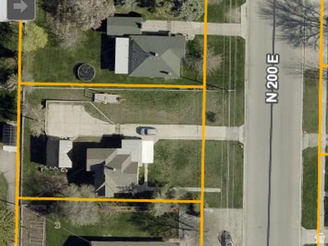 119 N 200 E, Smithfield, UT 84335 - map / location with property parcel outlined