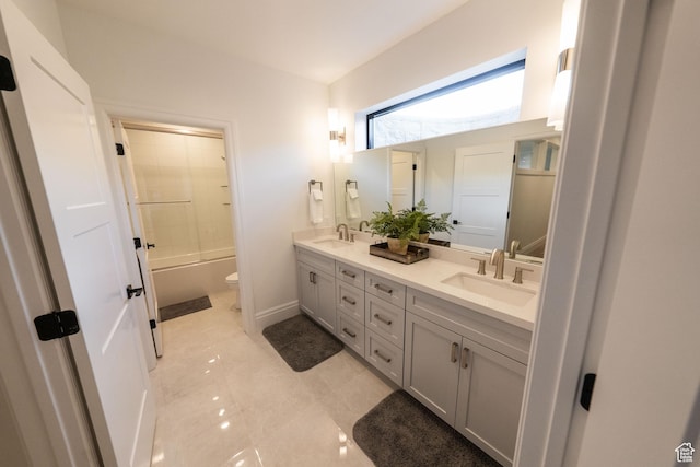 287 E Heritage Dr, Alpine, UT 84004 - bathroom featuring double vanity and shower / tub combination