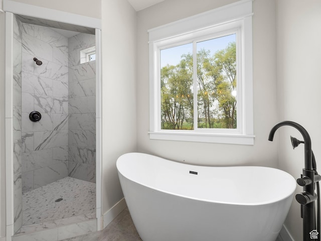0, Preston, ID 83263 - bathroom with shower with separate bathtub