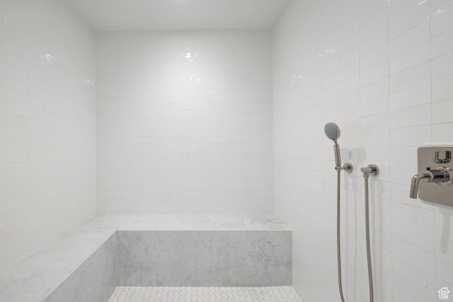 9491 N Promontory Summit Dr, Park City, UT 84098 - bathroom with tiled shower