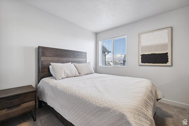 2344 N White Cliff Dr, Lehi, UT 84043 - carpeted bedroom featuring a textured ceiling and baseboards