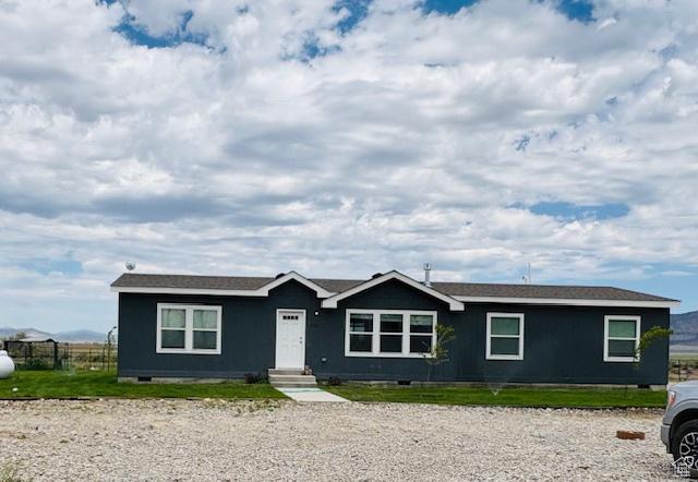 23711 W 12500 S, Stone, ID 83252 - view of front of house with crawl space