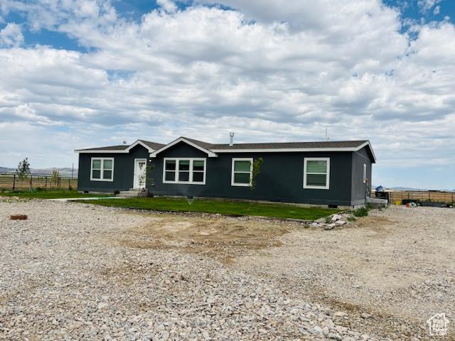 23711 W 12500 S, Stone, ID 83252 - view of front of home with crawl space
