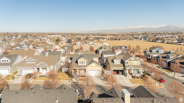 1206 W Holt Farm Ln, South Jordan, UT 84095 - aerial view featuring a mountain view
