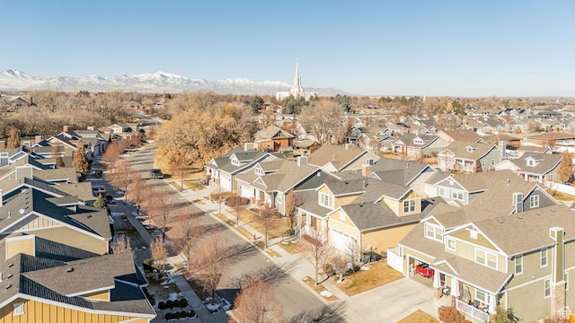 1206 W Holt Farm Ln, South Jordan, UT 84095 - bird's eye view with a mountain view