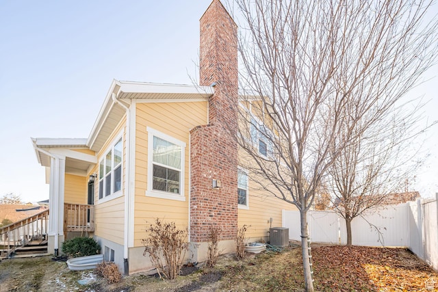 1206 W Holt Farm Ln, South Jordan, UT 84095 - view of home's exterior featuring central air condition unit