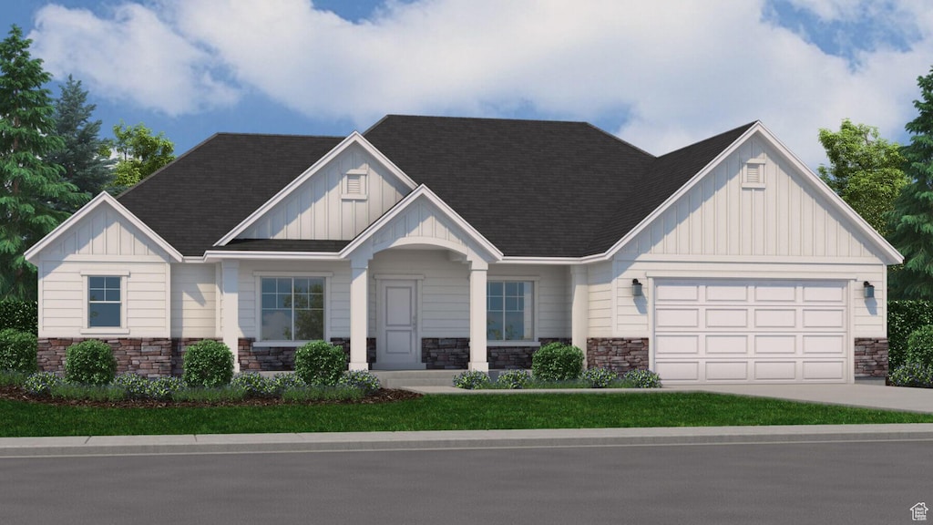 357 E 1460 S Unit 45, Salem, UT 84653 - craftsman-style home featuring a garage