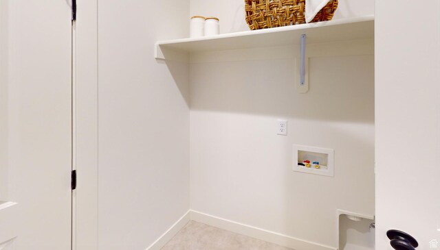 1502 S 380 E Unit 54, Salem, UT 84653 - laundry area featuring hookup for a washing machine and baseboards