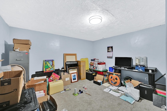 142 Green St, Layton, UT 84041 - carpeted office space featuring a textured ceiling