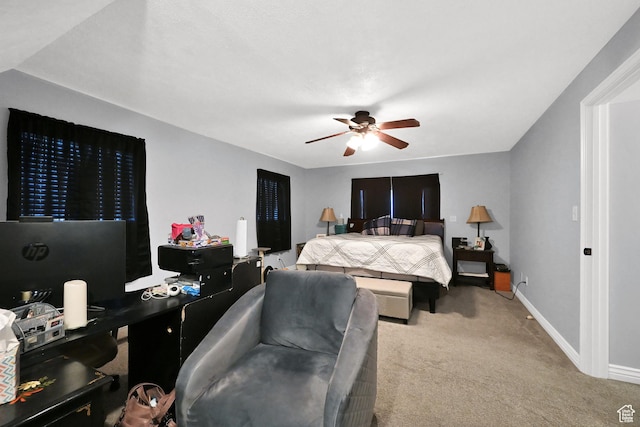 142 Green St, Layton, UT 84041 - carpeted bedroom featuring ceiling fan