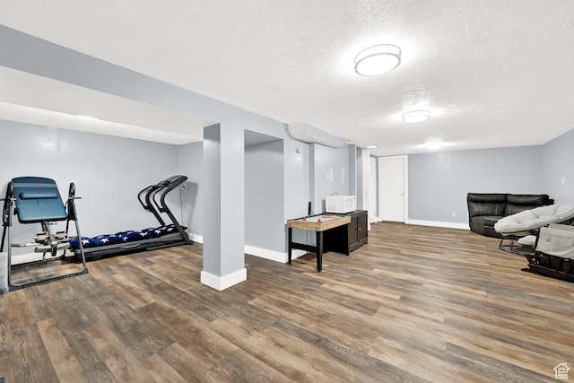 142 Green St, Layton, UT 84041 - interior space with hardwood / wood-style floors and a textured ceiling