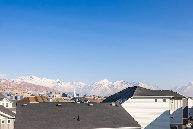 view of mountain feature