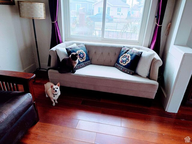 3260 Ogden Ave, Ogden, UT 84401 - living room featuring wood-type flooring