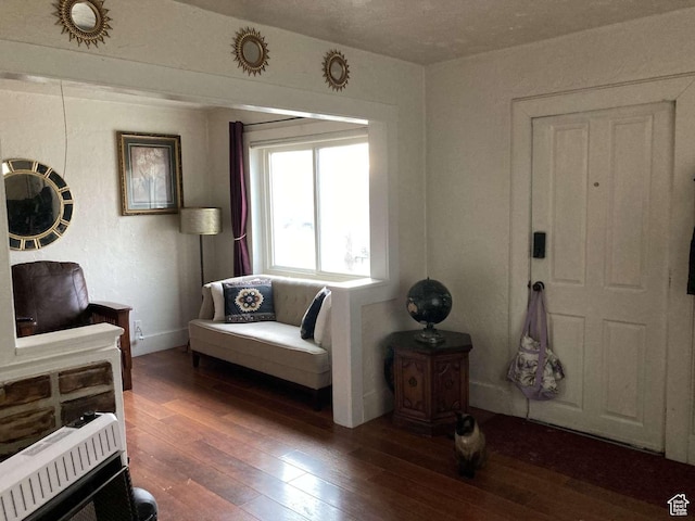3260 Ogden Ave, Ogden, UT 84401 - interior space with heating unit and dark wood-type flooring