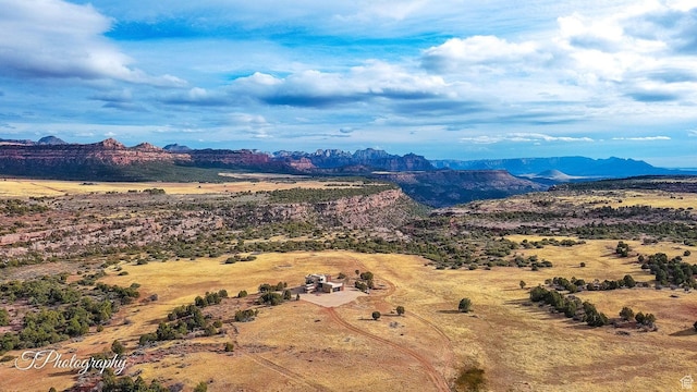 view of mountain feature