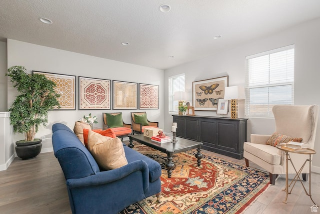 537 W Coyote Ridge Rd, Grantsville, UT 84029 - living room with hardwood / wood-style flooring