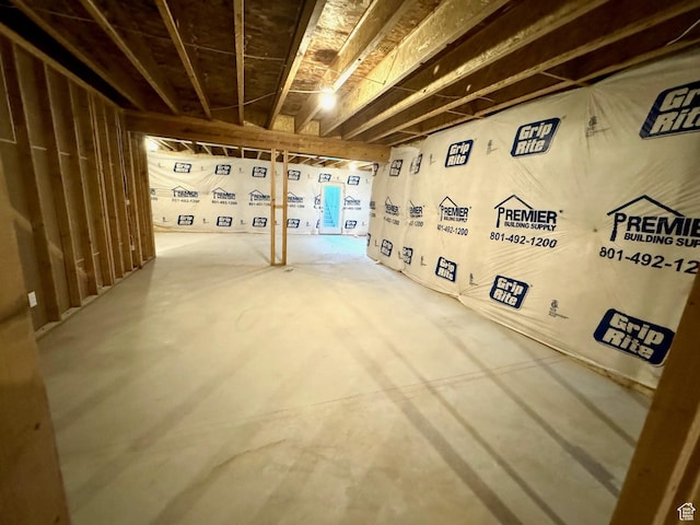 727 W Cherry Unit 214, Grantsville, UT 84029 - view of unfinished below grade area