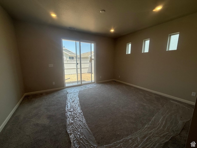 6158 W 11800 S Unit 504, South Jordan, UT 84009 - carpeted empty room with recessed lighting
