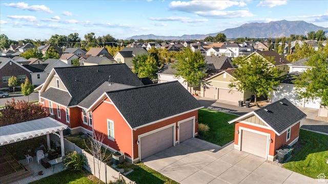 2025 W Orchard Harvest Dr, Kaysville, UT 84037 - aerial view with a mountain view