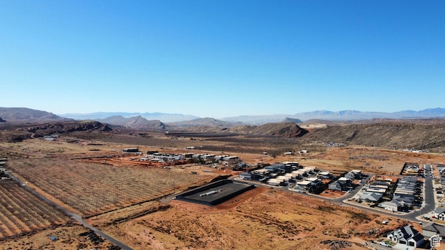 exterior space featuring a mountain view