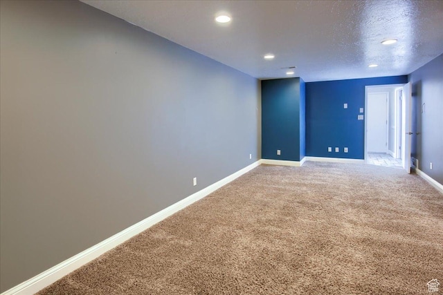 4698 Porter Ave, South Ogden, UT 84403 - carpeted spare room with a textured ceiling