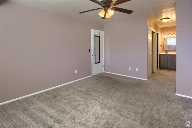 4698 Porter Ave, South Ogden, UT 84403 - carpeted spare room with ceiling fan