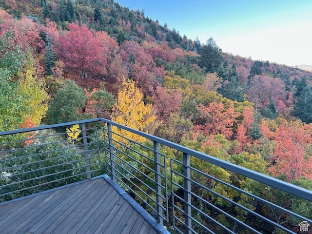 4552 S Zarahemla Dr E, Salt Lake City, UT 84124 - balcony with a view of trees
