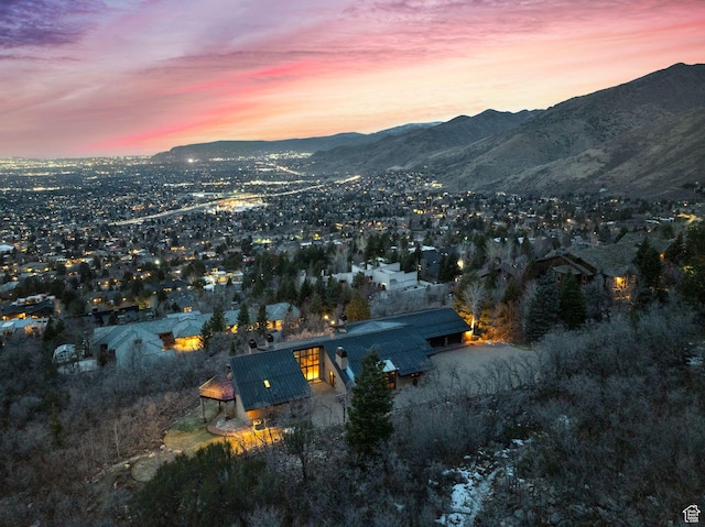4552 S Zarahemla Dr E, Salt Lake City, UT 84124 - bird's eye view with a mountain view