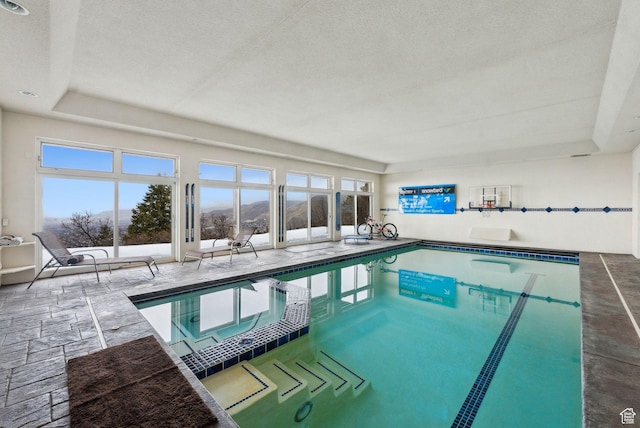 4552 S Zarahemla Dr E, Salt Lake City, UT 84124 - view of swimming pool featuring a pool with connected hot tub