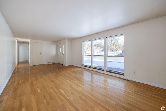 2243 N 1400 E, North Logan, UT 84341 - unfurnished room with light hardwood / wood-style flooring