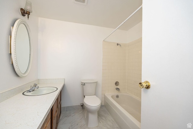 2243 N 1400 E, North Logan, UT 84341 - full bathroom with vanity, toilet, and tiled shower / bath