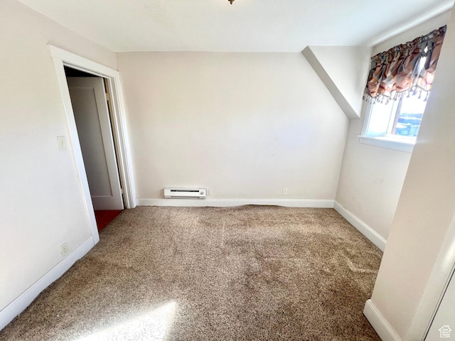 96 W 200 N, Richfield, UT 84701 - empty room featuring carpet flooring and a baseboard heating unit