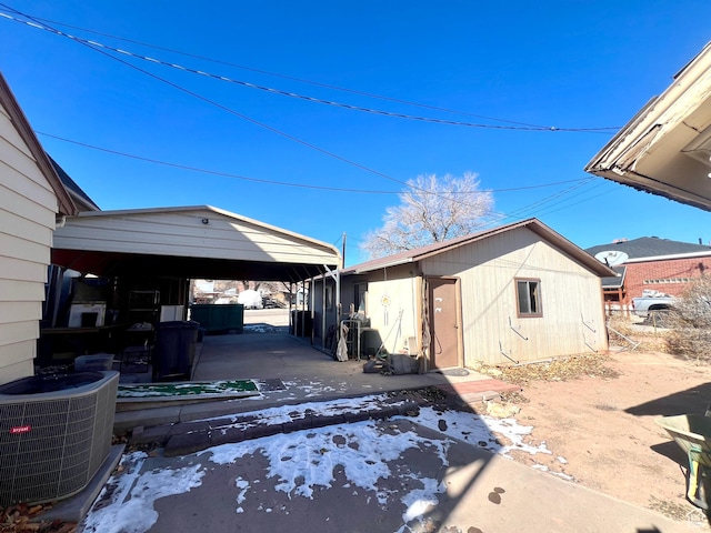 96 W 200 N, Richfield, UT 84701 - exterior space featuring an outbuilding and cooling unit