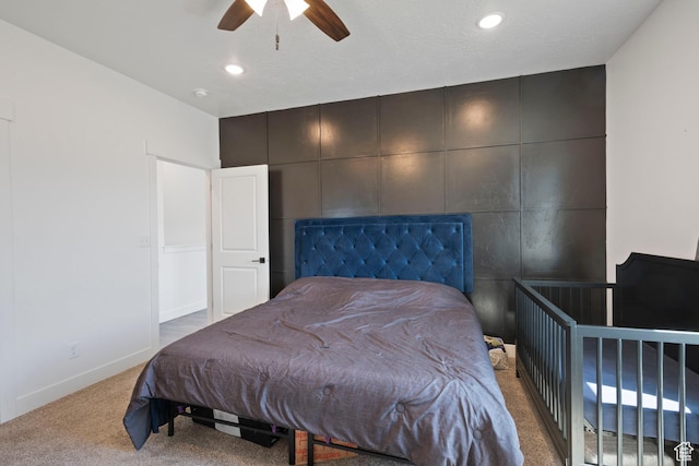 3492 N Delta St, Eagle Mountain, UT 84005 - carpeted bedroom with ceiling fan